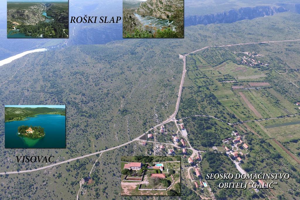Agrotourism Galic Krka Hotel Drinovci Buitenkant foto